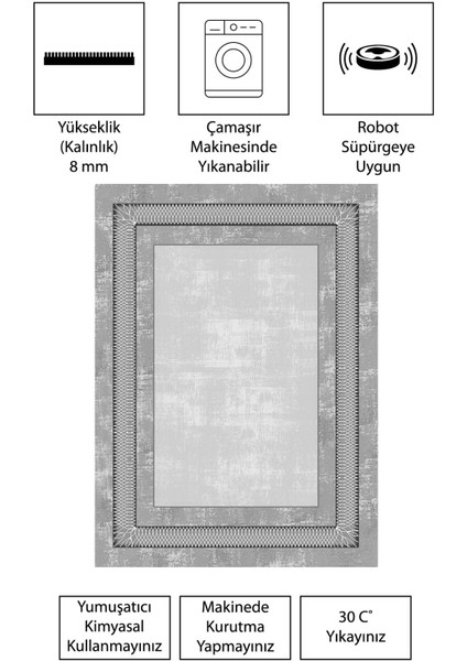 Modern Dijital Baskı Dört Mevsim Yıkanabilir Kaymaz Taban Salon Halısı Mutfak Halısı Yolluk Yvc fırsatları