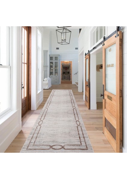 Modern Dijital Baskı Dört Mevsim Yıkanabilir Kaymaz Taban Salon Halısı Mutfak Halısı Yolluk Yvc
