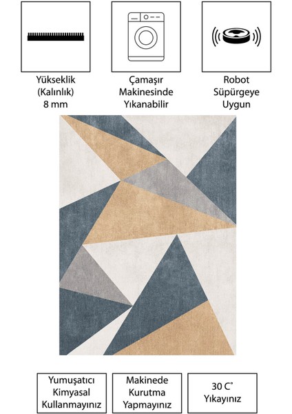 Modern Dijital Baskı Dört Mevsim Yıkanabilir Kaymaz Taban Salon Halısı Mutfak Halısı Yolluk Yvc fırsatları