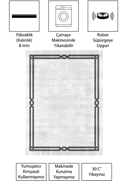 Modern Dijital Baskı Dört Mevsim Yıkanabilir Kaymaz Taban Salon Halısı Mutfak Halısı Yolluk Vvc fırsatları