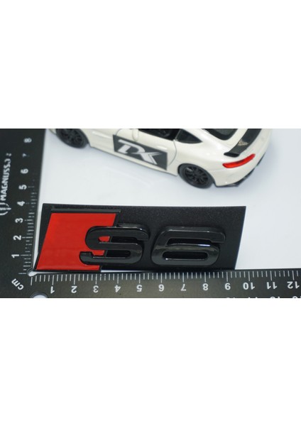 S6 Siyah Kırmızı 3D Ön Panjur Logo Audi Ile Uyumlu modelleri