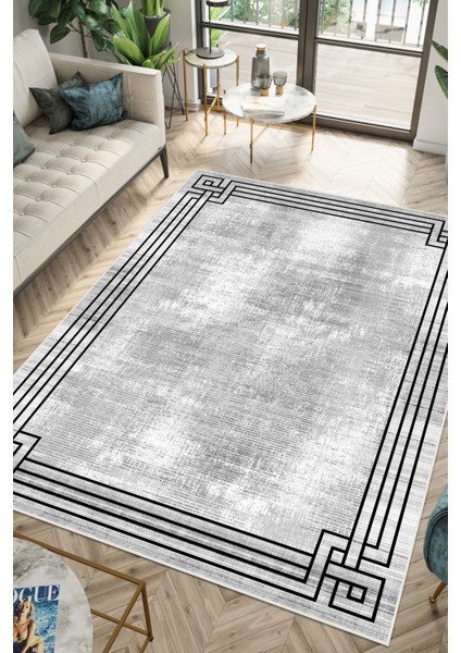 Modern Dijital Baskı Dört Mevsim Yıkanabilir Kaymaz Taban Salon Halısı Mutfak Halısı Yolluk Vvc