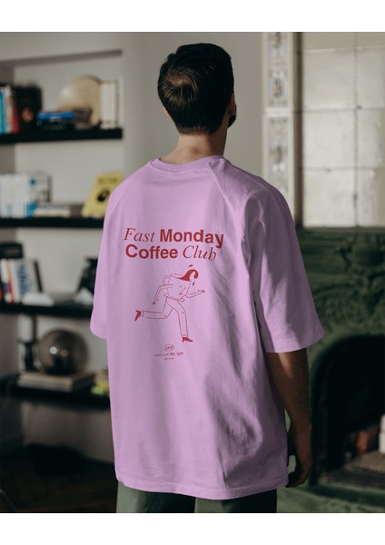 Fast Monday Club Tasarım Relaxed Fit Erkek Tişört fırsatları