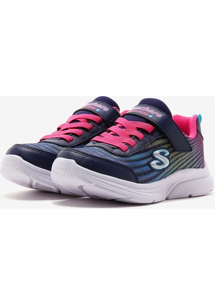 Wavy Lites - Hydro Crush Büyük Kız Çocuk Lacivert Spor Ayakkabı 303393L Nvmt