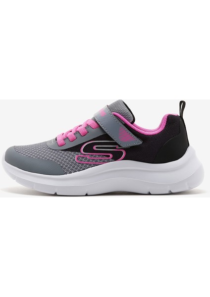 Skech Fast - Trending Color Büyük Kız Çocuk Siyah Spor Ayakkabı 303534L Bkgy