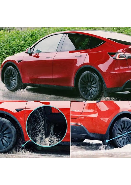 Li Parts Tesla Model Y (2019-2024) Çift Materyalli Çamurluk