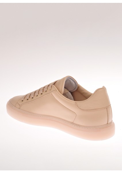 Bej Kadın Sneaker 22406 B