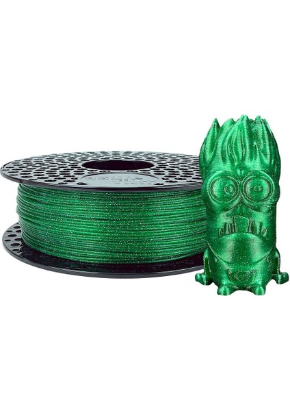Azurefilm Pla 1.75MM Simli Yeşil 1000G Filament