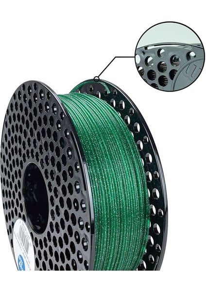 Azurefilm Pla 1.75MM Simli Yeşil 1000G Filament fiyatları