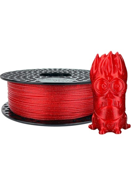 Azure Film Azurefilm Pla 1.75MM Simli Kırmızı 1000G Filament