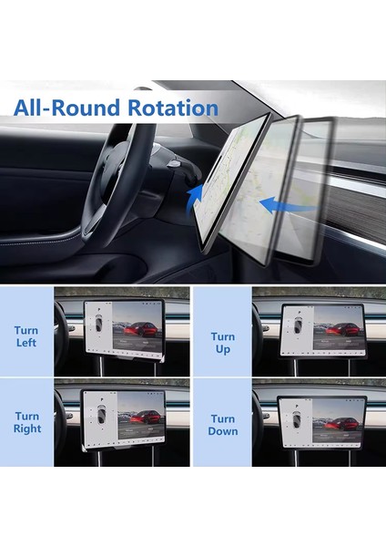 Li Parts Tesla Model Y/3 Ekran Döndürme Braketi