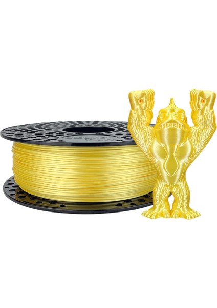 Azurefilm Pla Silk 1.75MM Sarı 1000G Filament