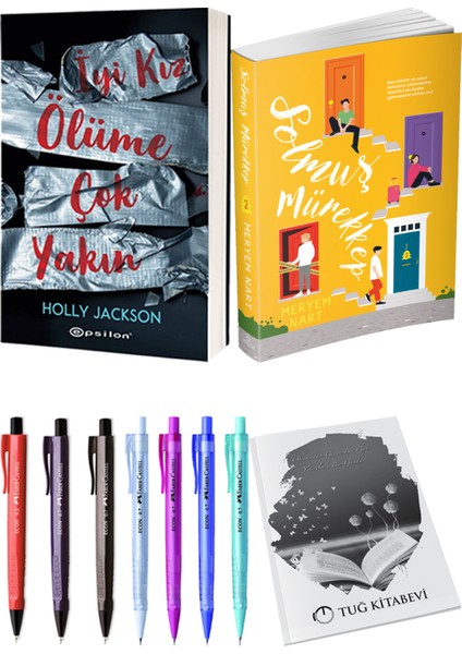 Solmuş Mürekkep 2 ve Epsilon Yayınevi Iyi Kız Ölüme Çok Yakın Holly Jackson 2li Set