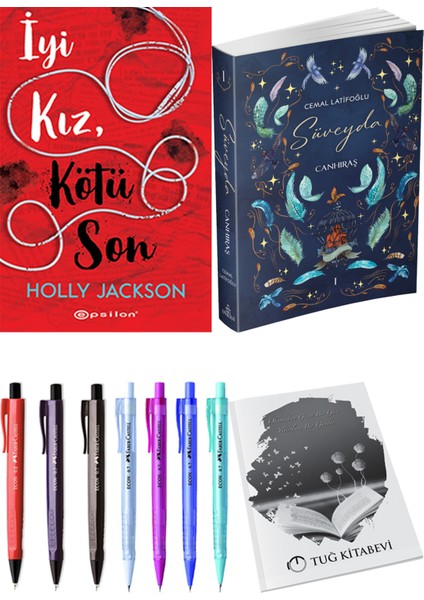 Süveyda 1 Canhıraş Cemal Latifoğlu ve Epsilon Yayınevi Iyi Kız Kötü Son Holly Jackson 2li Set