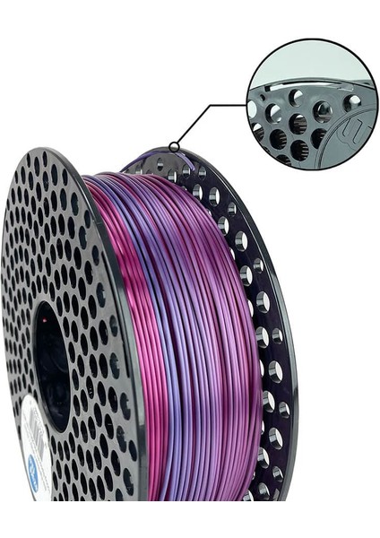 Azure Film Azurefilm Pla Silk 1.75MM Gökkuşağı Şekeri 1000G Filament