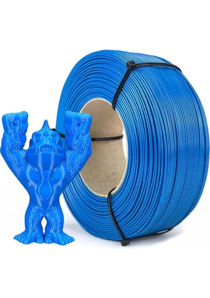 Azurefilm Refill Petg 1.75MM Mavi 1000G Filament