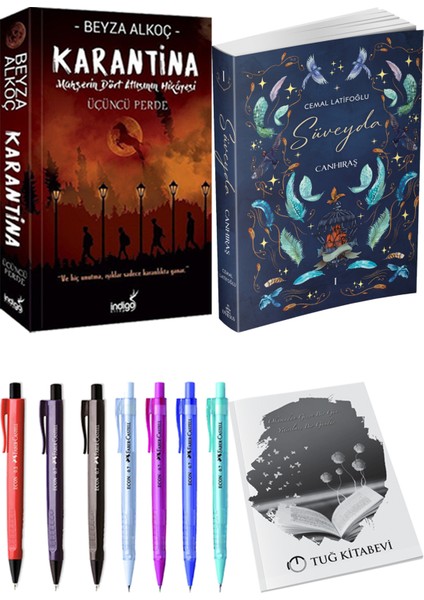 Süveyda 1 Canhıraş Cemal Latifoğlu ve Karantina 3 Beyza Alkoç 2li Set
