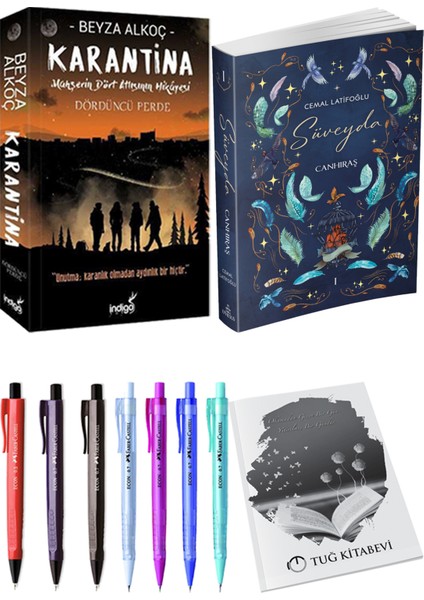 Süveyda 1 Canhıraş Cemal Latifoğlu ve Karantina 4 Beyza Alkoç 2li Set