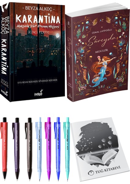 Süveyda 2 Medcezir Cemal Latifoğlu ve Karantina 2 Beyza Alkoç 2li Set