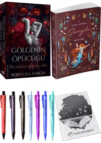 Süveyda 2 Medcezir Cemal Latifoğlu ve Gölgenin Öpücüğü Rebecca L. Garcia 2li Set