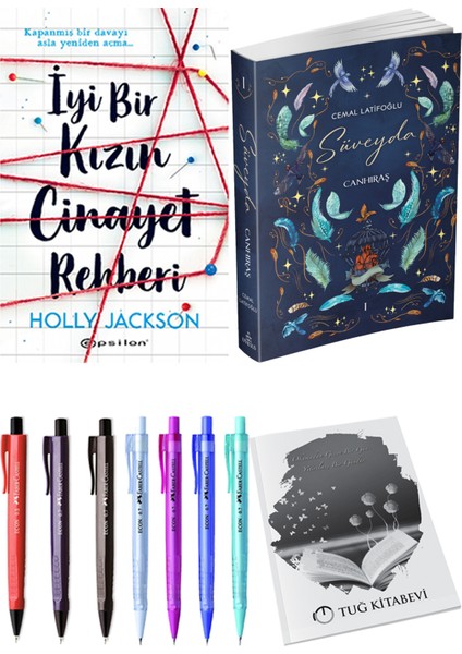 Süveyda 1 Canhıraş Cemal Latifoğlu ve Epsilon Yayınevi Iyi Bir Kızın Cinayet Rehberi Holly Jackson 2li Set