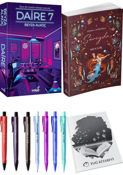 Süveyda 2 Medcezir Cemal Latifoğlu ve Daire 7 Beyza Alkoç 2li Set