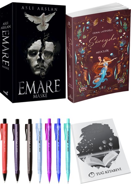 Süveyda 2 Medcezir Cemal Latifoğlu ve Emare Maske Aslı Arslan 2li Set