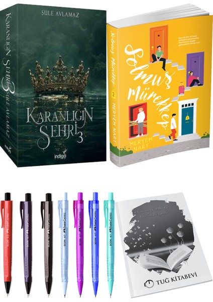 Solmuş Mürekkep 2 ve Karanlığın Şehri 3 Şule Avlamaz 2li Set