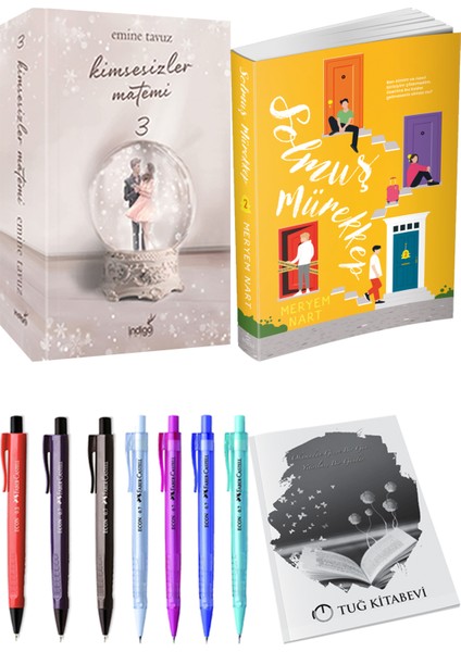 Solmuş Mürekkep 2 ve Kimsesizler Matemi 3 Emine Tavuz 2li Set