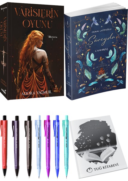 Süveyda 1 Canhıraş Cemal Latifoğlu ve Varislerin Oyunu Adora Yağmur 2li Set
