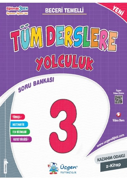 3. Sınıf Tüm Derslere Yolculuk Soru Bankası