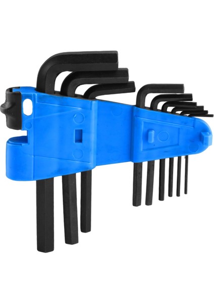 Allen Alyan Anahtar Siyah Kısa 9'lu Set Altıgen Vida Sıkma Sökme Metal 1.5 2 2.5 3 4 5 6 8 10 mm fiyatları