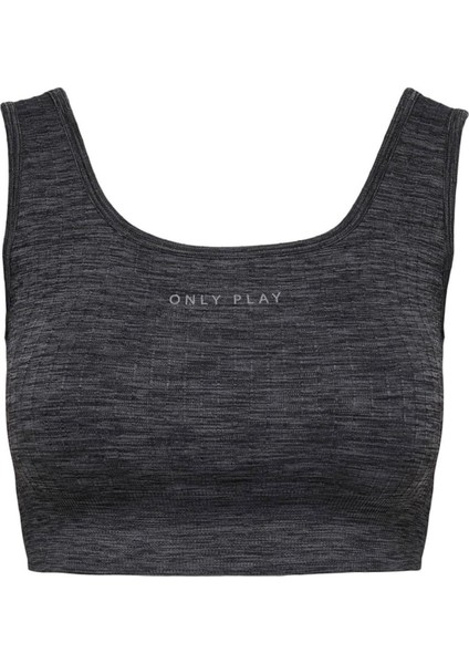 Onpevan Cir Sports Top Kadın Gri T-Shirt - 15261321