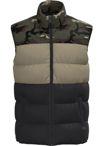 Onsmelvın Lıfe Puffer Vest Otw Vd Erkek Siyah Yelek - 22022232