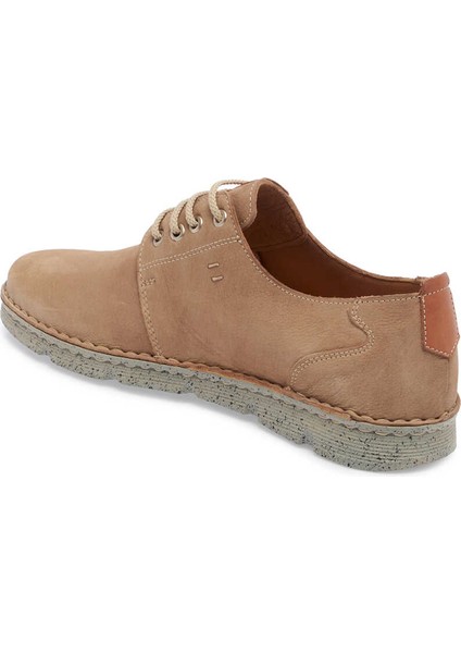 Bej Hakiki Nubuk Deri Erkek Casual Ayakkabı - E24I1AY56775-B23 fiyatları