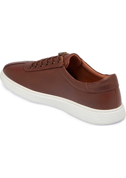 Taba Deri Erkek Sneaker - E24I1AY56838-A29  Taba