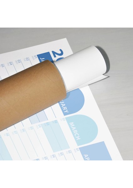 2025 Yıllık Planlayıcı Duvar Takvimi | Mavi | 2025 Yılı Planlayıcısı | Aylık Planlayıcı indirimleri