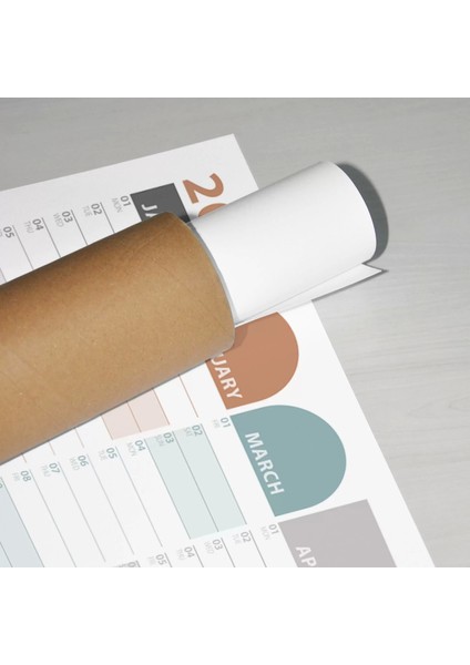 2025 Yıllık Planlayıcı Duvar Takvimi | Boho | 2025 Yılı Planlayıcısı | Aylık Planlayıcı indirimleri