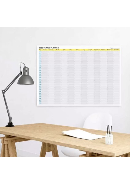 2025 Yıllık Planlayıcı Duvar Takvimi, Sade, Modern, Fonksiyonel Tasarım