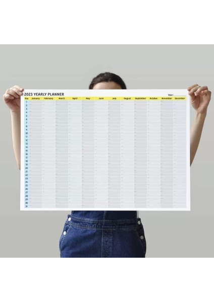 2025 Yıllık Planlayıcı Duvar Takvimi, Sade, Modern, Fonksiyonel Tasarım modelleri