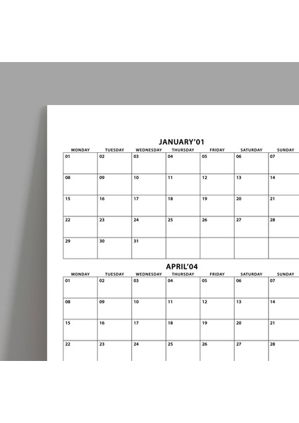 2025 Yıllık Planlayıcı Duvar Takvimi, 2025 Planlayıcı Takvim, 2025 Year Planner fiyatları