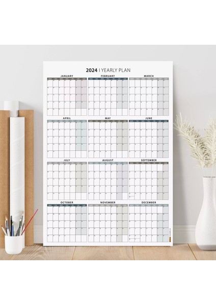 2025 Yıllık Planlayıcı Duvar Takvimi, 2025 Planlayıcı Takvim, Yıllık Plan, Aylık Planlayıcı fırsatları