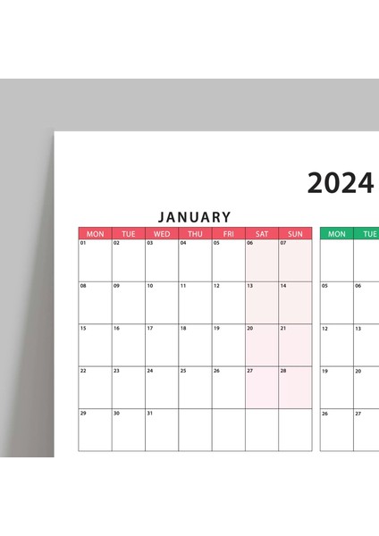 2025 Yıllık Planlayıcı Duvar Takvimi, 2025 Planlayıcı Takvim, Yıllık Plan, Aylık Planlayıcı fiyatları