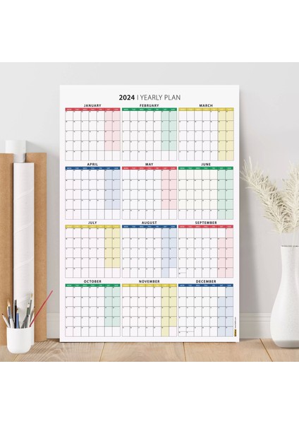 2025 Yıllık Planlayıcı Duvar Takvimi, 2025 Planlayıcı Takvim, Yıllık Plan, Aylık Planlayıcı modelleri