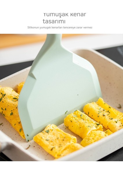 Yapışmaz Pişirme Spatulası Kızartma Spatulası (Yurt Dışından)
