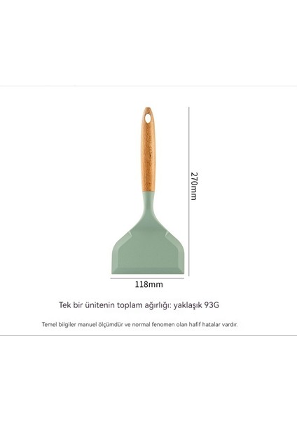 Yapışmaz Pişirme Spatulası Kızartma Spatulası (Yurt Dışından)