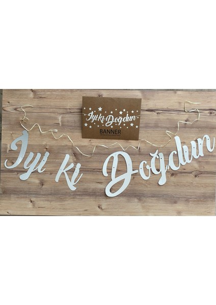Gümüş Kaligrafi Banner