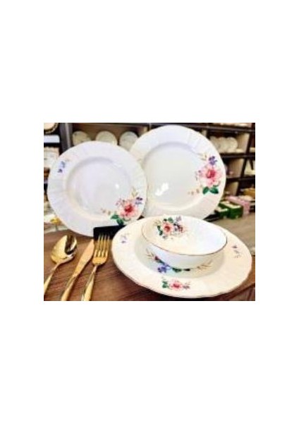 Roy Kıng Lıttle Garden 62 Prç. Yemek Takımı