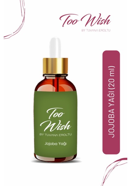 Oil Jojoba Yağı 20 ml