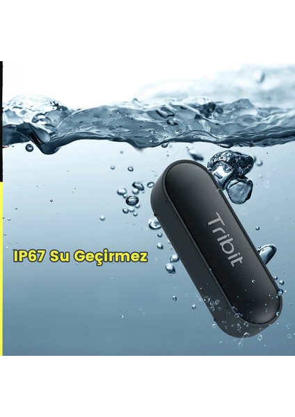 BTS20C Xsound Go 2X8W 24 Saat Oynatma Süresi Ipx7 Su Geçirmez Taşınabilir Tws Bluetooth Hoparlör Siyah